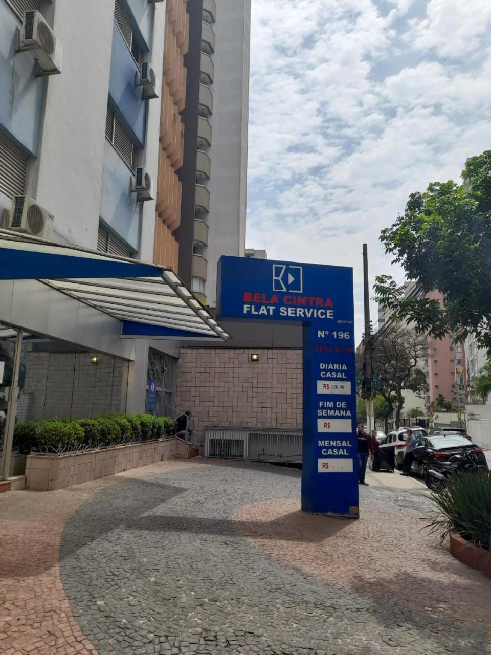 Bela Cintra Flat Service próximo à Santa Casa de Misericórdia de São Paulo e do Hospital 9 de Julho Hotel Exterior foto