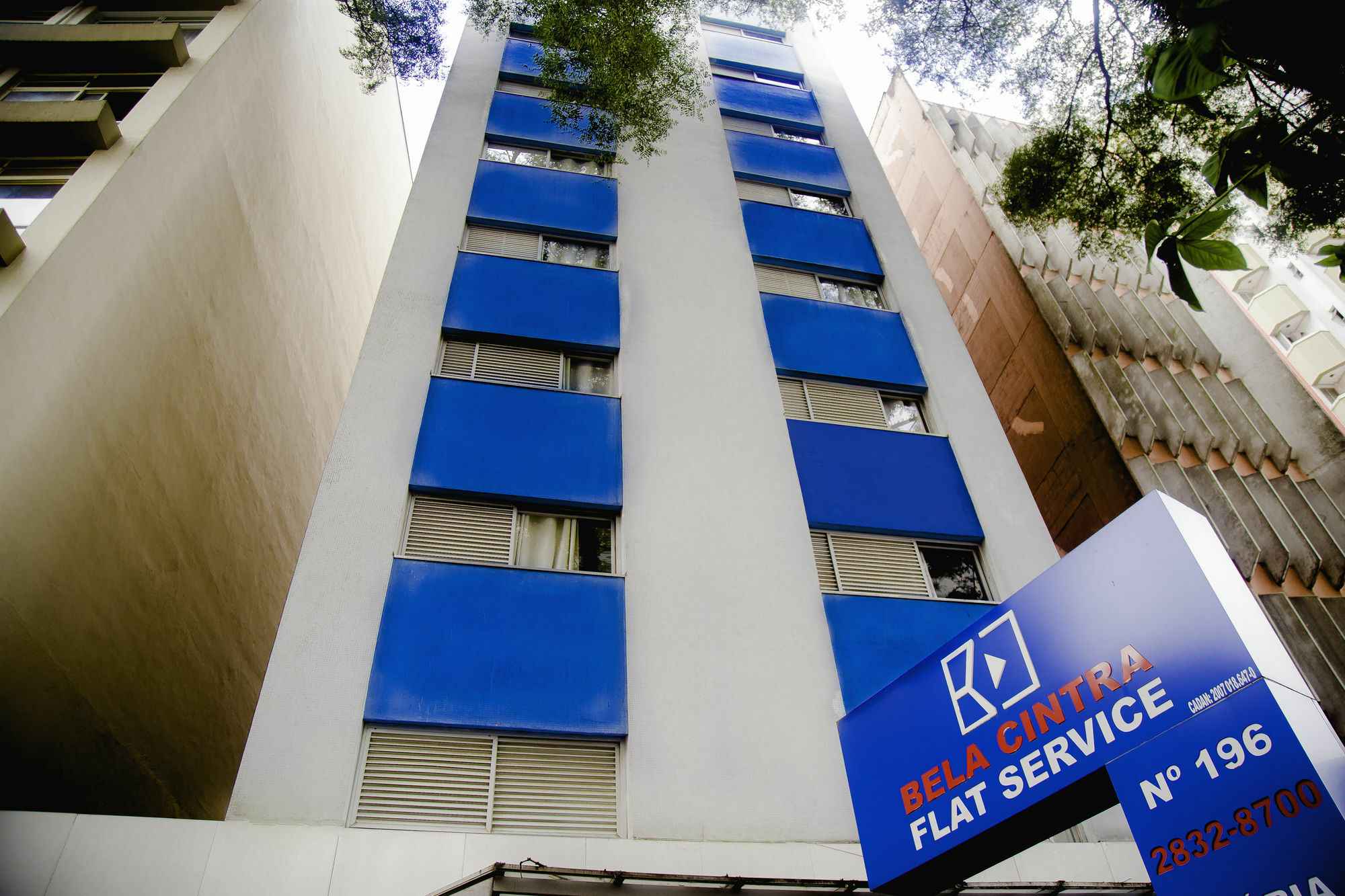 Bela Cintra Flat Service próximo à Santa Casa de Misericórdia de São Paulo e do Hospital 9 de Julho Hotel Exterior foto